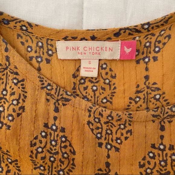 Block-print shift dress - Picture 2 of 5